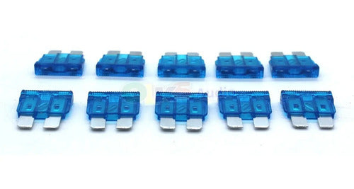 Paquete 10 Fusibles De 18x18x6mm 15a Verde Rockseries Atc15p