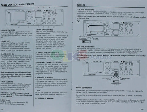 Subwoofer Amplificado 10 Pul 150w Rms Nakamichi Nbf25.0a