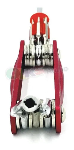 Desarmador Bolsillo Tipo Navaja 18 En 1 Easytool Et-dsa18n1