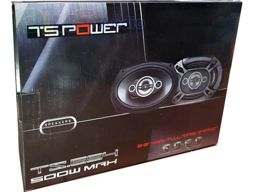 Par De Bocinas 6x9´´ De 4 Vias 200 Watts Rms Ts Power Ts.694