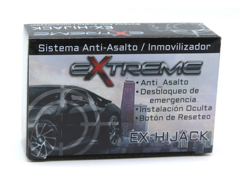 Inmovilizador Anti Asalto Bloqueo De Motor Extreme Ex-hijack