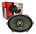 2 Medios Rangos De 5x7 Y 6x8 275w Rms Open Show Treo Tr-57mr Color Negro