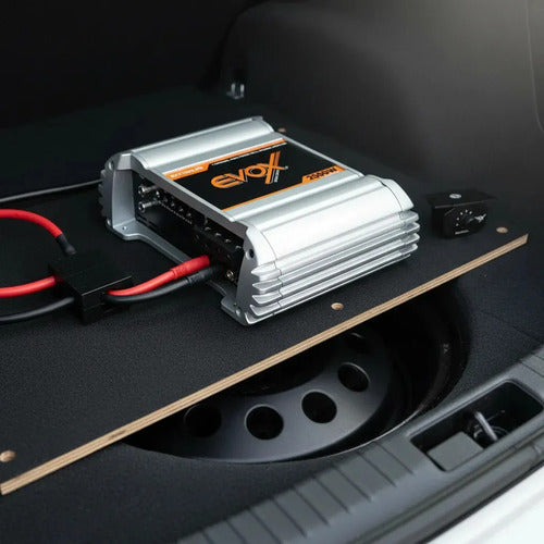 Amplificador 1 Canal Evox Evx1250.1fb Rango Completo 2500w Gris