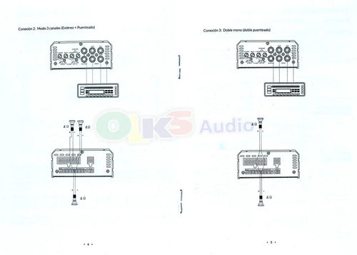 Amplificador Micro 4 Canales 720w Rms 2 Ohms Atomic Orbit4