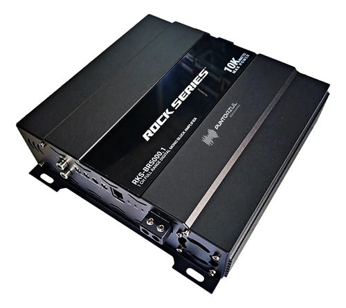 Amplificador Rock Series Rks-br5000.1 10,000w Max Clase D 1c Negro