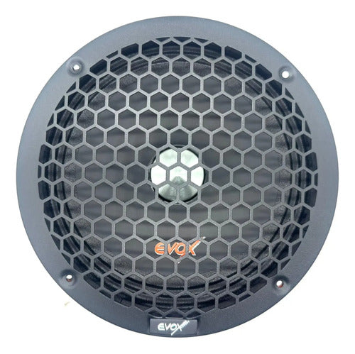 Medio Rango 8puLG Evox Evx8slim 800 Watts Linea Slim Color Negro