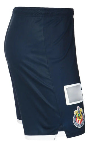 Short Chivas Versión Jugador Azul Blanco Local 21-22 Puma