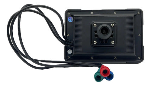 Dvr Pantalla 5'' Para Moto 2 Cámaras Cp Aa Wifi, Tr-mt5cpdvr