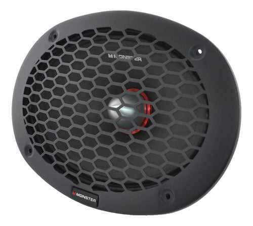 Par De Medios Rangos De 6x9 450w. Rms 8 Ohms Monster Smm6905