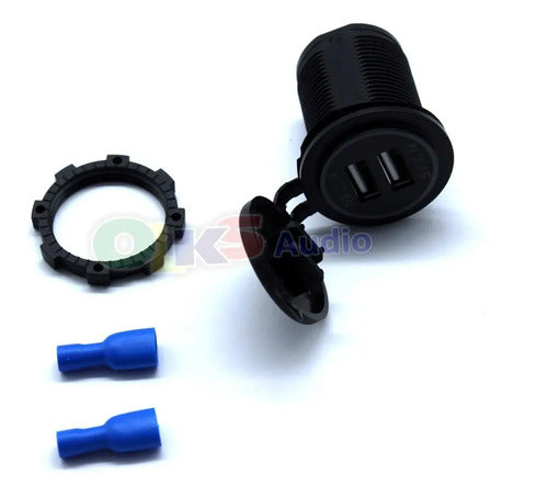 Cargador Doble Toma Usb Tipo Socket Rock Series Rks-ch5v4a