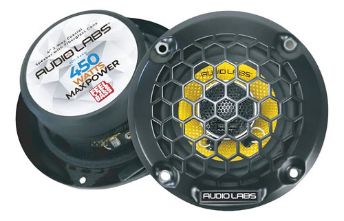 Par Bocinas 4puLG Fibra Vidrio 45w Rms Audiolabs Adl-f4sq