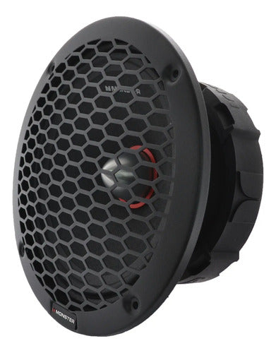 Par De Medios Rangos De 8'' 450w. Rms 8 Ohms Monster. Smm805