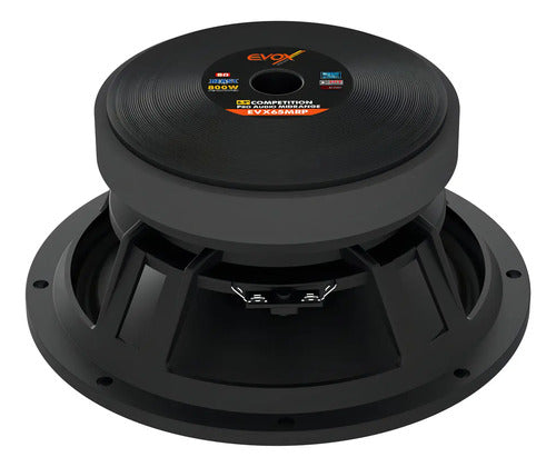 2 Medios Rango Pro 6.5' 400w Rms 800 Max 8 Ohm Evox Evx65mrp