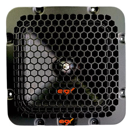 2 Medio Rango Cuadrado De 8'' 500w. Rms 8 Ohms Evox Evx8mrs