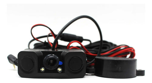 Cámara De Reversa Hd Con 2 Sensores 5-16v Extreme Ex-2x1dvr.