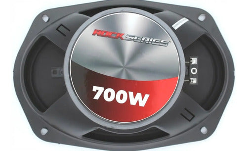 Par De Medios Rangos 6''x9'' 350w. Rms Rockseries Rks-r69pro