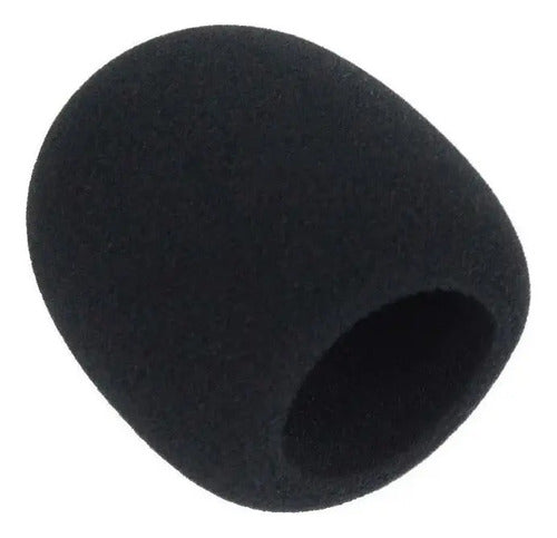 Esponja Paravientos Anti Pop Microfono 490-971 Radox Negro
