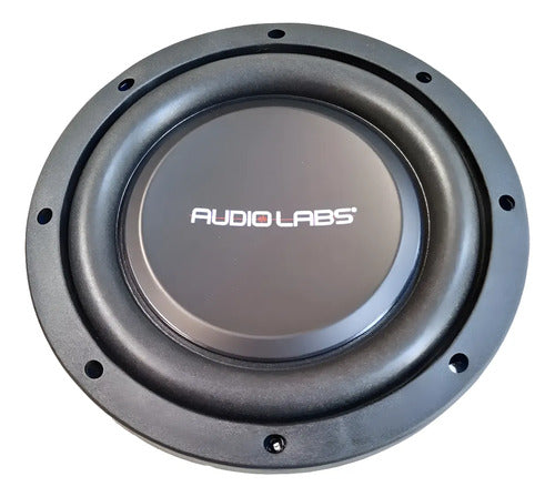 Subwoofer Plano 8'' 500w. Rms 2+2 Ohm Audiolabs Monsterflat8