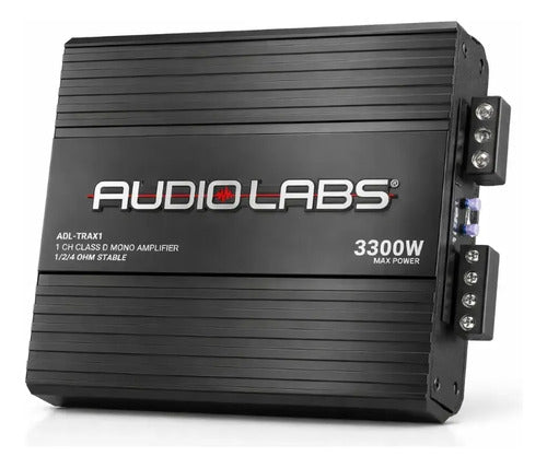 Amplificador 1 Ch Clase D 1650w Rms 4ohm Audiolabs Adl-trax1