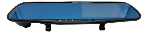 Retrovisor Cámara Reversa Extreme Ex-rt5dvr 4.3  1080p 140° Led