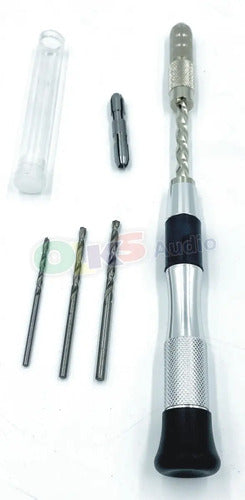 Taladro Manual  Alumino Con Juego D Brocas Easytool Et-talbr