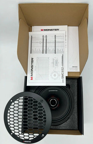 Par D Medios Rangos Coaxiales 500w Rms 8 Ohms Monster Smc652