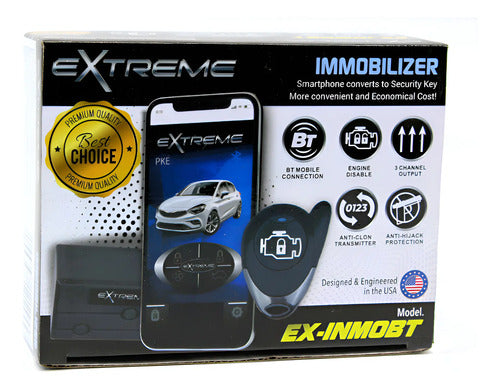 Inmovilizador Via Bluetooth, Llavero Y App Extreme Ex-inmobt