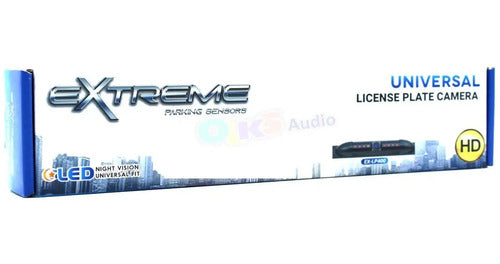 Cámara Reversa Porta Placa Universal Extreme Ex-lp400 Auto/carro 100°