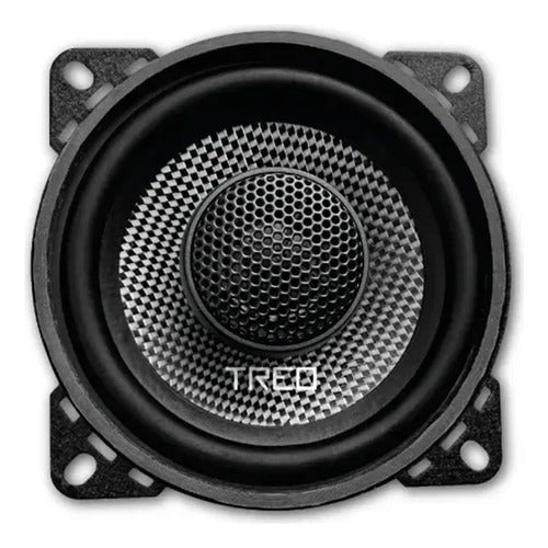 Bocinas 4 PLG Treo Music4 Fibra De Vidrio 4 Ohms 35w Rms Negro